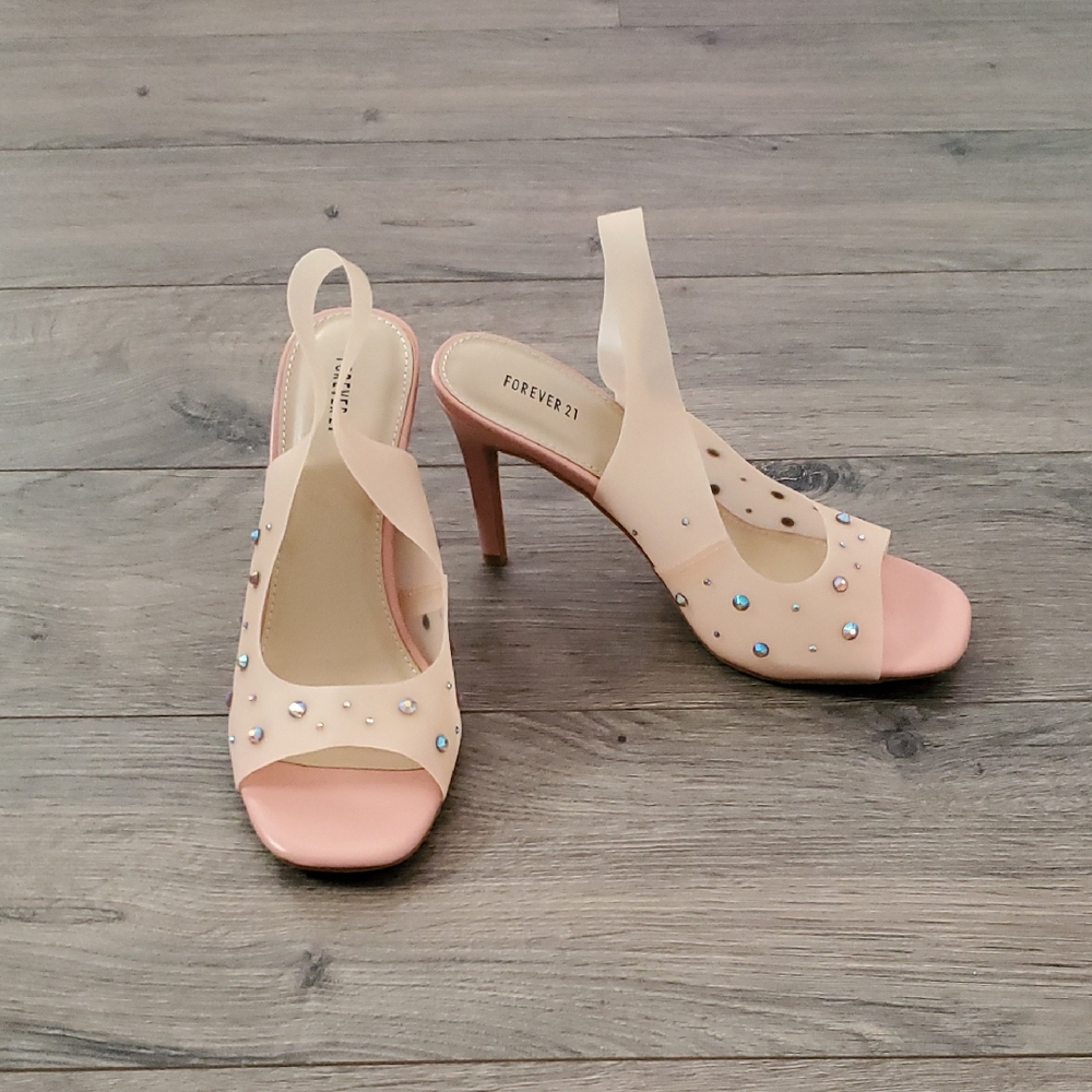 Forever 21 Pink Stiletto Heels